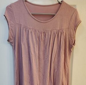 Savi Mom, L, light pink, nursing shirt